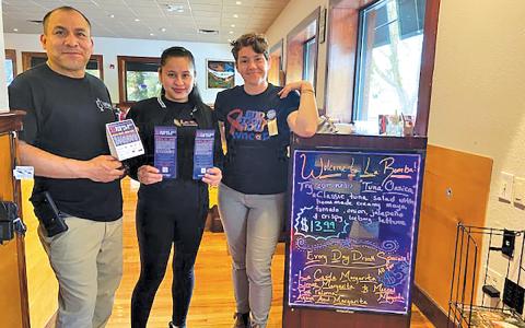WNCAP Development Director Bellamy Crawford partnered with La Rumba Restaurant Latino in Asheville to host Dining Out For Life in 2025.