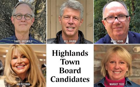 Highlands Town Board Candidates