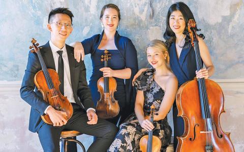 The Terra String Quartet will be featured in the Highlands-Cashiers Chamber Music Festival’s 2026 Spring Residency.  |  Photo courtesy of Highlands-Cashiers Chamber Music Festival