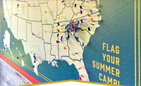 The digital exhibition “Campfires & the Embers of Youth: The History of Summer Camps in Western North Carolina,” opened in March.