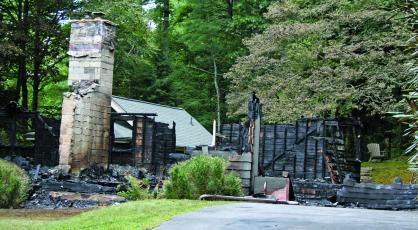 Firefighters were on scene at 275 Foreman Road for more than three hours on Friday morning fighting a blaze that totaled the structure. The cause of the fire is still under investigation.