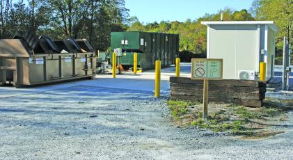 The newly remodeled Scaly Mountain convenience center is now open for public use.