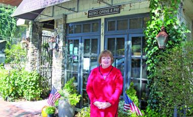 Mindy Green, owner of Wolfgang’s on Main Street in Highlands has been in the restaurant business for more than 26 years.