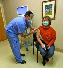 Highlands Cashiers Hospital staff began the COVID-19 vaccination process on Saturday, Dec. 19.