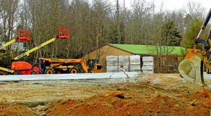 Dollar General has started construction of a new store on US 64 East in Highlands.