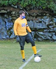 Highlands goal keeper Ethan Tate was recently awarded a scholarship by the NC Association of Rescue and EMS.