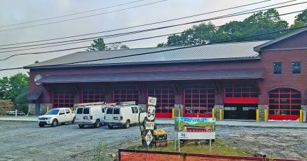 The new Highlands Fire and Rescue station on Franklin Road was the topic of discussion during Community Coffee with the Mayor on Friday.
