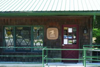 The Scaly Mountain Post Office on Dillard Road.