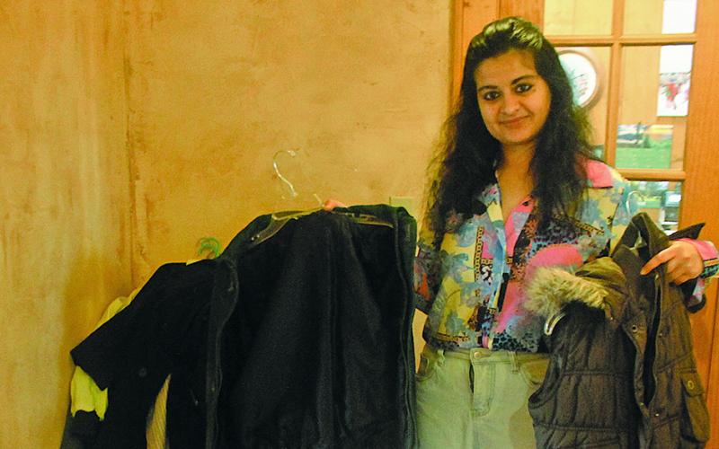 Winter coat drive coordinator Sukhin Chawla said more than 50 coats and jackets have been donated during the Scaly Mountain coat drive.