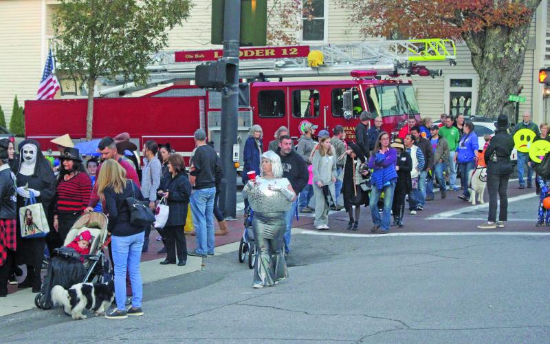 Highlands traditionally draws big crowds along Main Street for the annual Halloween celebration. Due to COVID-19 restrictions, the Highlands Chamber of Commerce has decided to cancel the 2020 event.