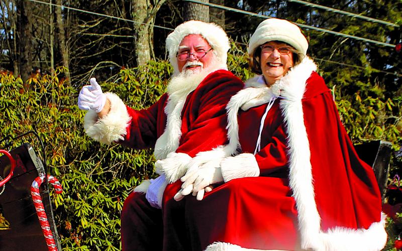 Santa Claus will be coming to Highlands via fire truck on Nov. 28.