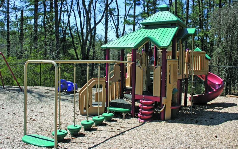 A private donation is in place to upgrade and expand the current playground at the Highlands Rec Park in the coming year.