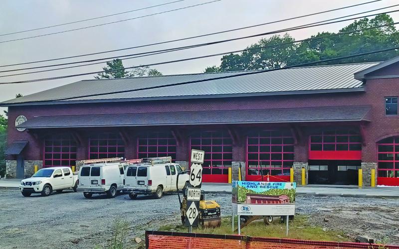 The new Highlands Fire and Rescue station on Franklin Road was the topic of discussion during Community Coffee with the Mayor on Friday.