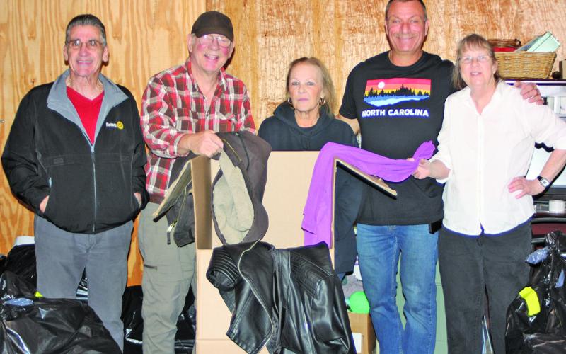 Members of the Mountaintop Rotary Club dropped off coats to the Highlands Emergency Council as part of the club’s ongoing coat and toy drive. Since the coat drive began in November, more than 700 coats have been collected, cleaned, and distributed to those in need.