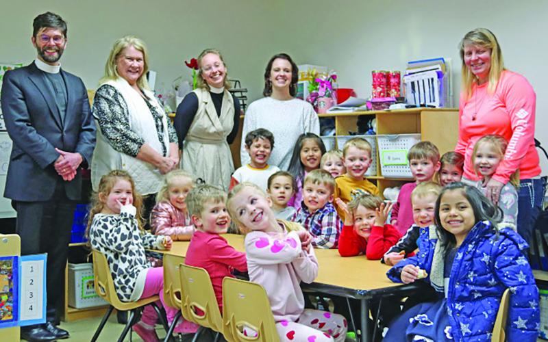 Students and staff of the Highlands Community Child Development Center and the Episcopal Church of the Incarnation hosted an open house to show off the new classrooms opened inside the church.
