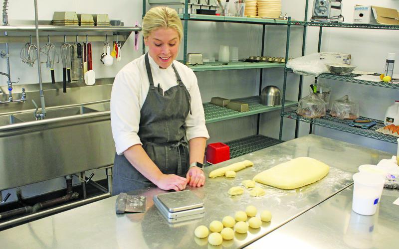 April Franqueza, a pastry chef at High Hampton in Cashiers, is a contestant in Food Network’s “Spring Baking Championship.” The show will begin airing on March 6.
