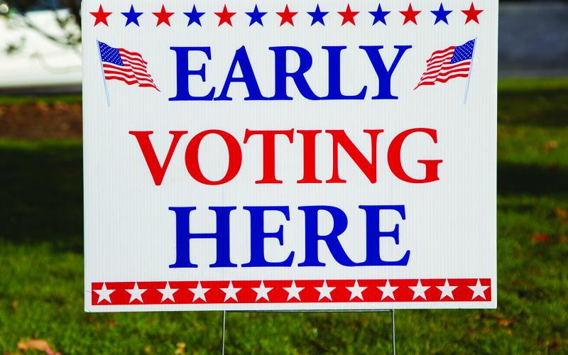 One-stop early voting for the 2023 municipal election started Thursday.