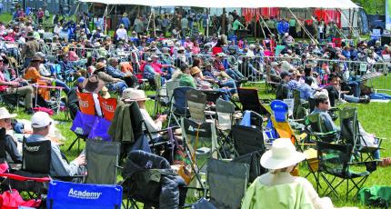 The Bear Shadow music festival enjoyed two days of picture perfect weather as music lovers flocked to Winfield Farm in Scaly Mountain. The event featured eight bands, including Grammy award nominees Black Pumas on Sunday.